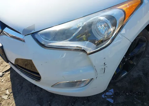 2015 Hyundai Veloster из США, поврежденный, VIN KMHTC6AD8FU239494